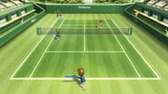 Wii Sports Tennis Court