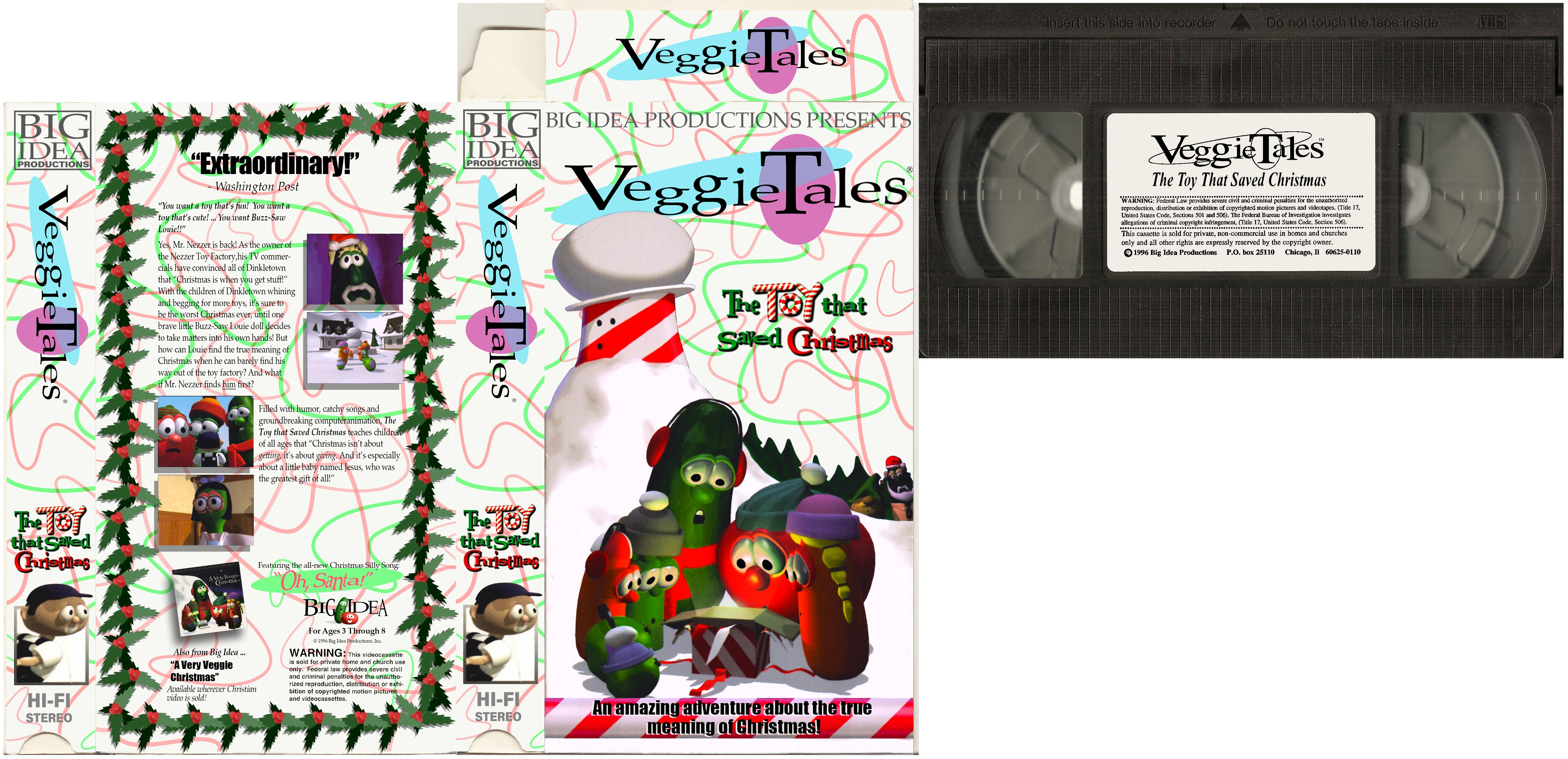 The Toy That Saved Christmas 1996 Prototype Version Big Idea Fanon Wiki Fandom Fan made boomerang veggietales bumpers for the glenn hub. the toy that saved christmas 1996
