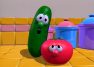 Bob and Larry open up every show by welcoming the kids to VeggieTales. They will also read a letter from a kid, who has a question about different moral and ethical dilemmas.