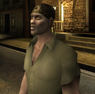 Protagonista Brujah hombre