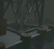 The St. Magdalena Cargo Ship is moored at the Docks