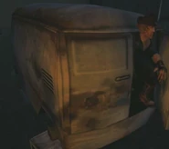 Otto's Van can be placed but it lacks any code: the door will not open, Otto does not appear, and it cannot function as a shop. Otto is the Malkavian model, but no other Malkavian enemy is unarmed