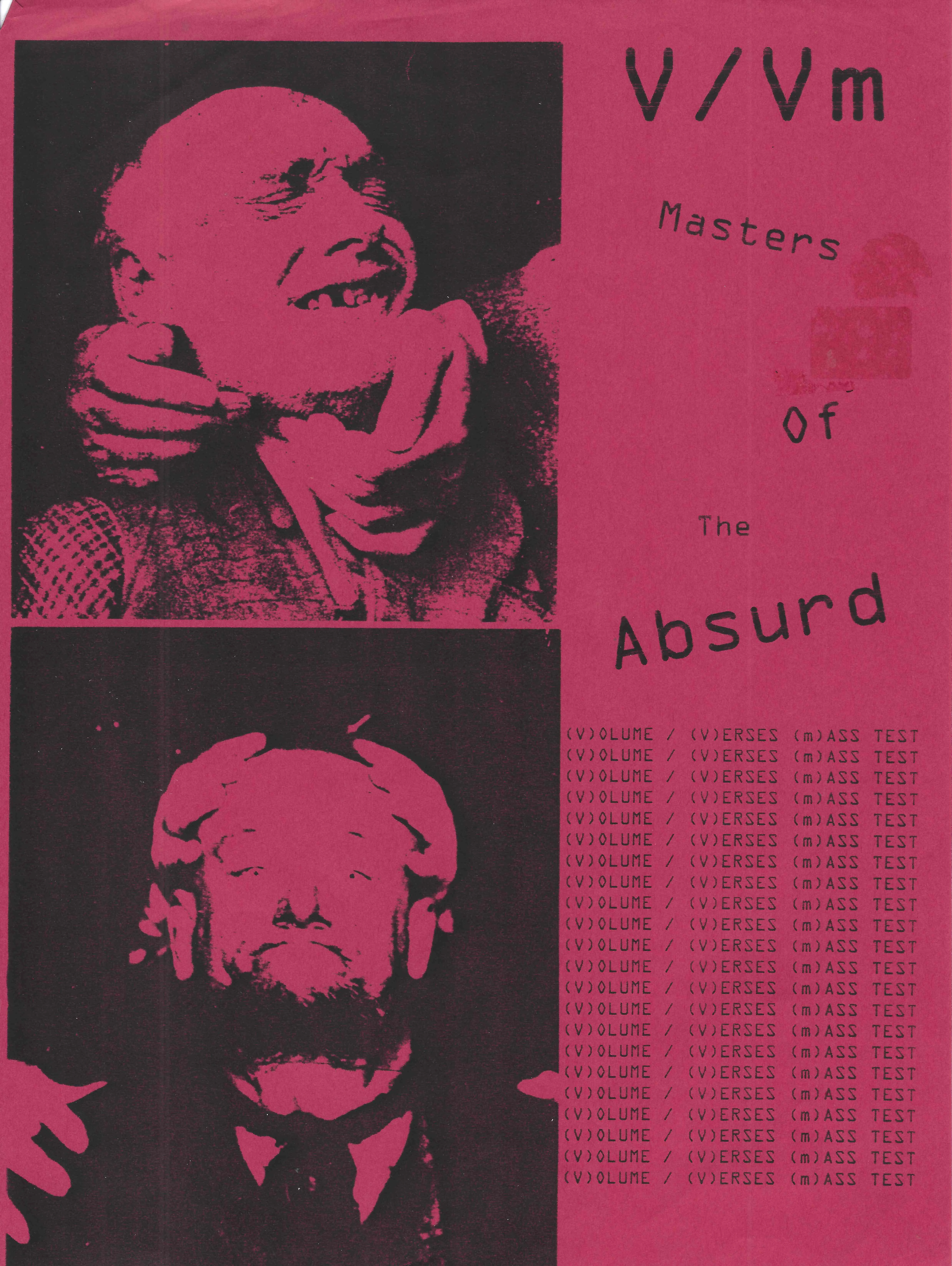 洋楽 V/Vm Masters Of The Absurd Masters Of The Absurd | V/Vm Wiki | Fandom