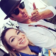Sydney Meyer, Ian Somerhalder "Can now finally officially say I've been filming a series regular role on @VWarsTV for #Netflix alongside @iansomerhalder @adrianholmes and @KSueMurray and it's been an absolute dream come true. 😍 Can't wait for you to meet Ava. " Oct 16, 2018