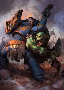 Ultramarine vs Ork 2