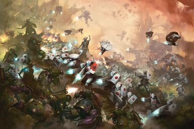 Tau vs Death Guard