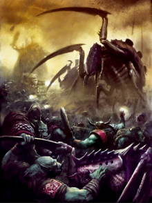 Ork vs Tyranide