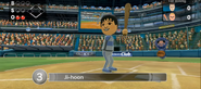 Ji-hoon in Baseball.