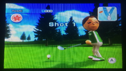 Yoshi in Golf