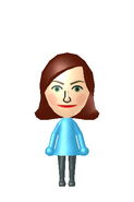Mia's official full body image, extracted from Wii Music.