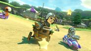 Dylan in Mario Kart 8.