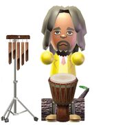 Artwork of Alex in Wii Music.