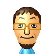 Daisuke's official face image, generated by HEYimHeroic by extracting his Mii data file.