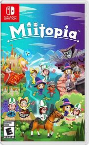 Miitopia Switch Cover