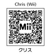 HEYimHeroic 3DS QR-021 Chris-Wii