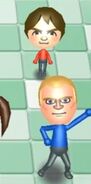 Pit in the 3DS's Mii Maker.