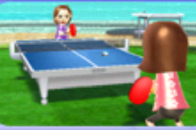 Wii sports ping pong sale