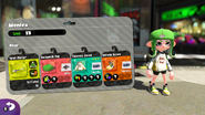 Mónica's Splatoon 2 account.