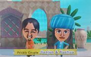 Yuehua with Jianjun in Miitopia.