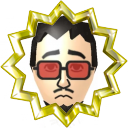 Akira's badge (Golden)