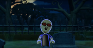Martin as a Zombie in Zombie Tag in Wii Party
