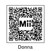 Donna's official QR code, extracted from Wii Music