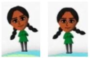 Laura's poses from the Miiverse loading screen (Wii U).