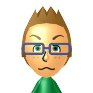 Nick's official face image, generated by HEYimHeroic by extracting his Mii data file.