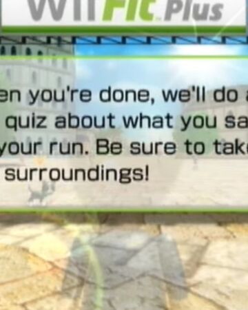 Basic Run Plus Wii Sports Wiki Fandom