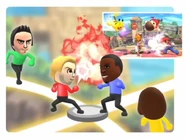 Mizuho in SSB4 again with Guillermo, Matt, and Joseph.