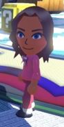 Araceli in Nintendo Land.