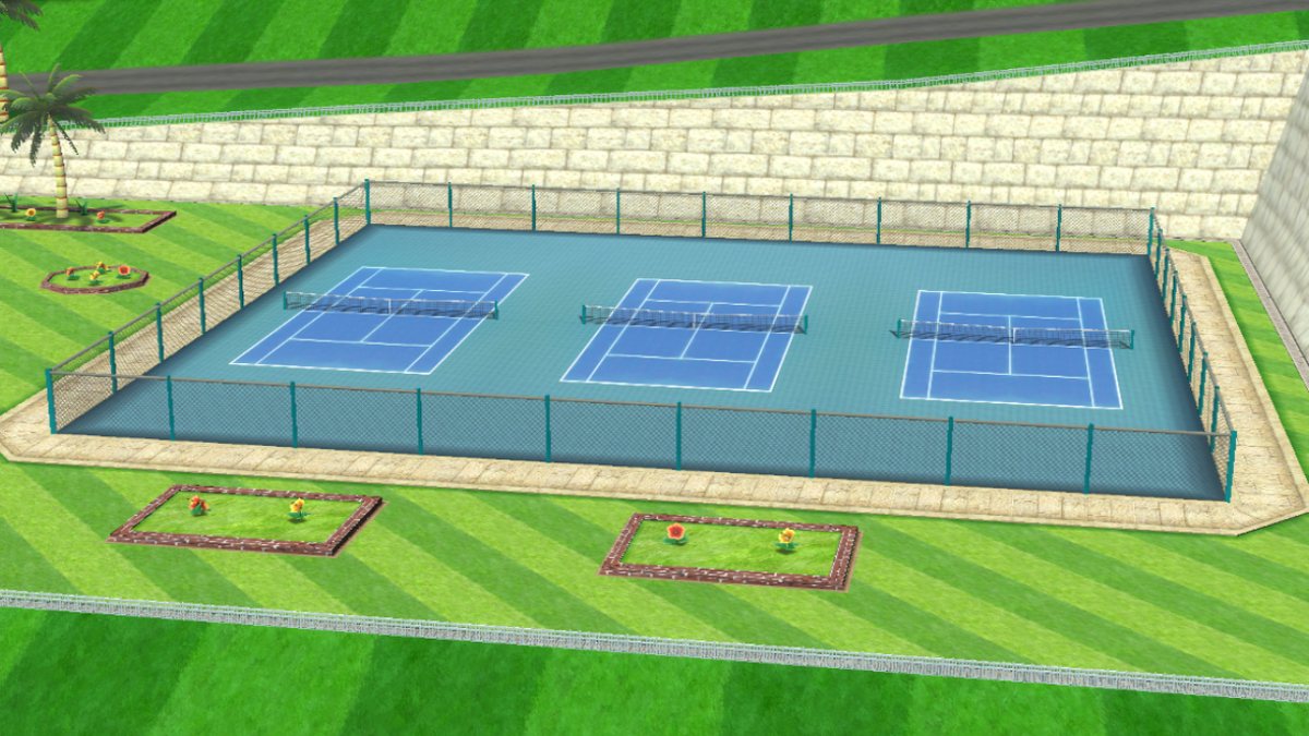 Tennis Court Wii Sports Wiki Fandom