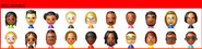 All of the Beginner Miis in Wii Party.