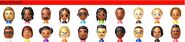 All the Beginner Miis in Wii Party.