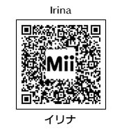 Irina's official QR Code.