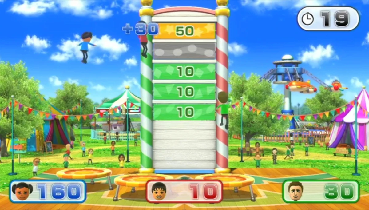 Jumping Target Wii Sports Wiki Fandom