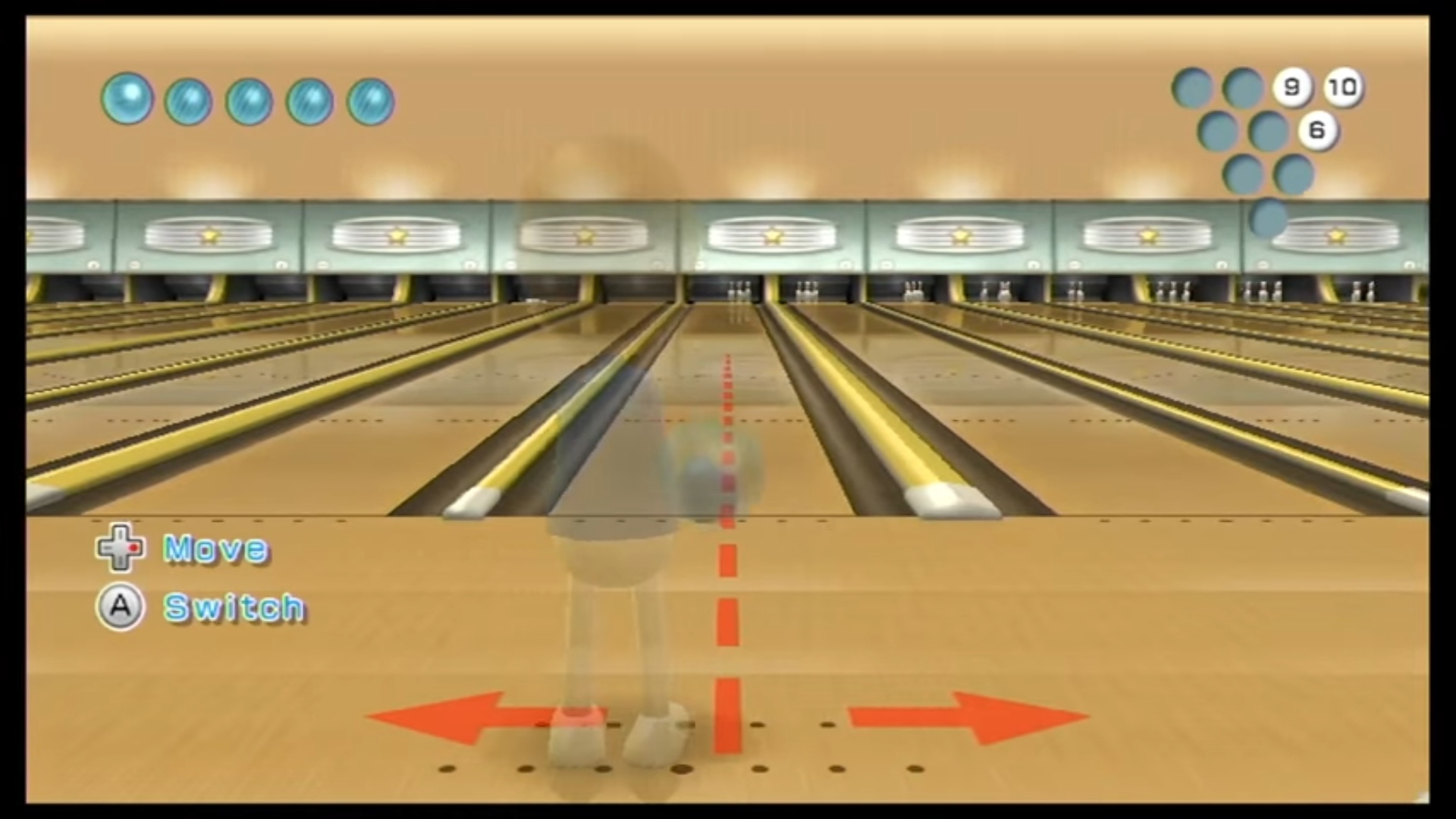 How To Get A Strike Every Time In Wii Bowling - Let go just as the arm swings up.