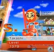 Takashi in Swordplay Duel.