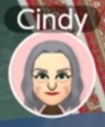 Léonie as Cindy in the Clubhouse Games Trailer.