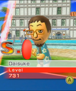 Daisuke In Table Tennis.