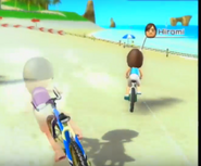 Hiromi in Cycling.