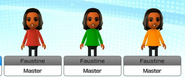 Three copies of Faustine, also resultant of this glitch.