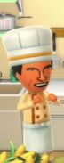 Daisuke as a chef in Recipe Recall.