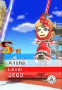 Alisha in Swordplay Duel.