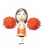 Misaki cheerleader