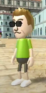 Steve in Wii Fit.