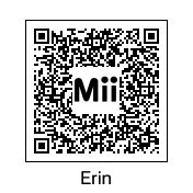 Erin's official QR Code.