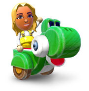 Sara in an artwork from Nintendo Land.