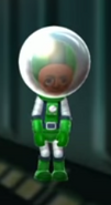 A sad astronaut Mónica.
