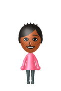 Sakura's official full body image, generated by HEYimHeroic by extracting her Mii data file.